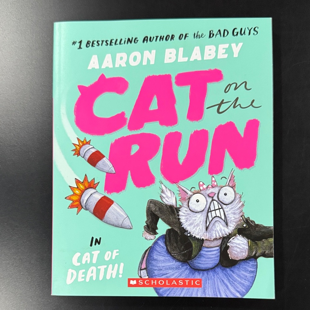 Cat on the Run #1: Cat on the Run in Cat of Death! by Aaron Blabey - Novel